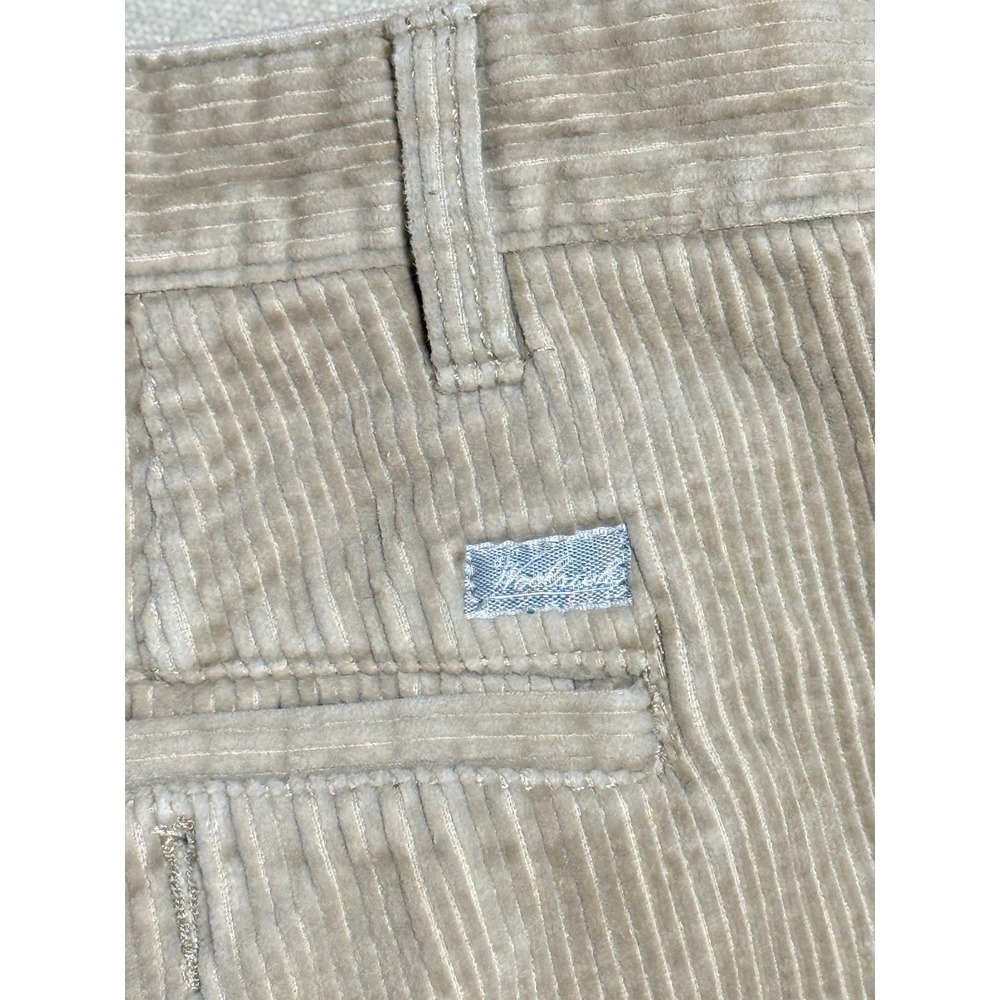 Woolrich Corduroy Pants Mens 35x31 Straight Leg Tan Beige Cotton Wide Wale - Picture 5 of 8